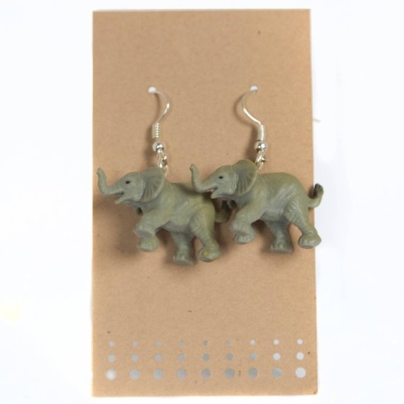 🐘 Elephant Spirit Animal Earrings 🐘 - Picture 1 of 1